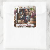 パパのためのワイン スクエアシール (バッグ)