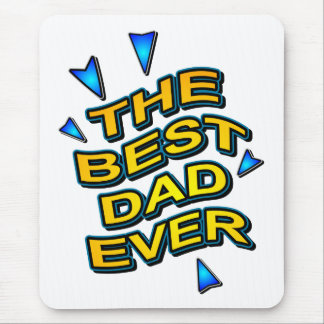 パパのための最も最高のなパパのおもしろいの明るいギフト マウスパッド
