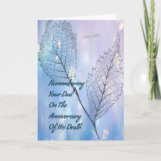 パパのための死記念日カード カード (正面)