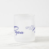 パパのための特別な愛 フロストグラスマグカップ (中央)