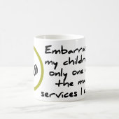 パパのための私の子供のマグの当惑 コーヒーマグカップ (中央)