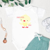 パパのもう一方のシック – かわいい ベビーボディスーツ