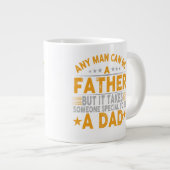 パパのような祖父への父の日贈り ジャンボコーヒーマグカップ (正面右)