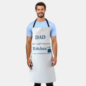 パパのエプロン – 父の日の贈り物パパ エプロン (着用した状態)
