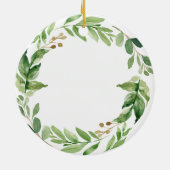 パパのオーナメントクリスマスプレゼント セラミックオーナメント (裏面)