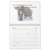 パパのカレンダーからの12のレッスン カレンダー (1月 2026)