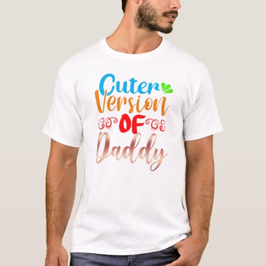 パパのキュートバージョン Tシャツ (正面)