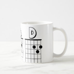 パパのギターのコード コーヒーマグカップ