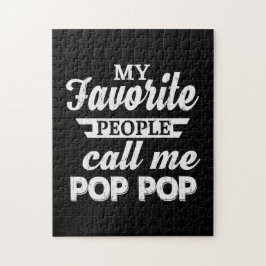 パパのギフトお気に入りの私の人々は私をパパと呼ぶ ジグソーパズル