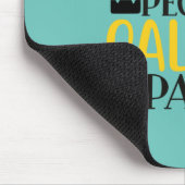 パパのギフトお気に入りの私の人々は私をパパと呼ぶ マウスパッド (コーナー)