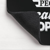 パパのギフトお気に入りの私の人々は私をパパと呼ぶ マウスパッド (コーナー)