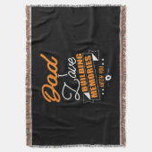 パパのギフトラブ建物の思い出 スローブランケット (正面縦)