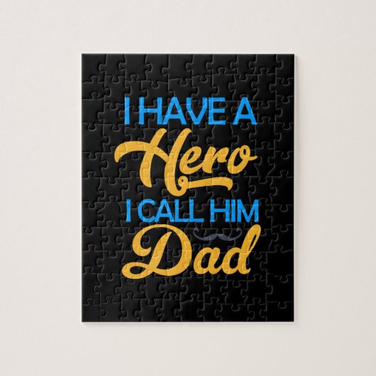 パパのギフト私が彼を呼ぶパパ ジグソーパズル (縦)