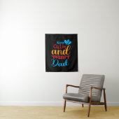 パパのギフト Keep Calm And Trust Dad タペストリー (インサイチュ)