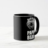 パパのクマsメンズのパパのクマの父の日 マグカップ (正面右)