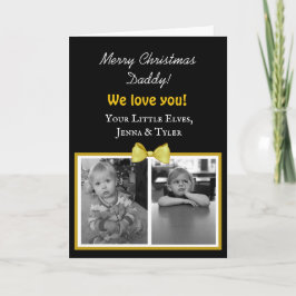 パパのクリスマスカード カード