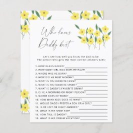 パパのゲームを知っている最高の野草花