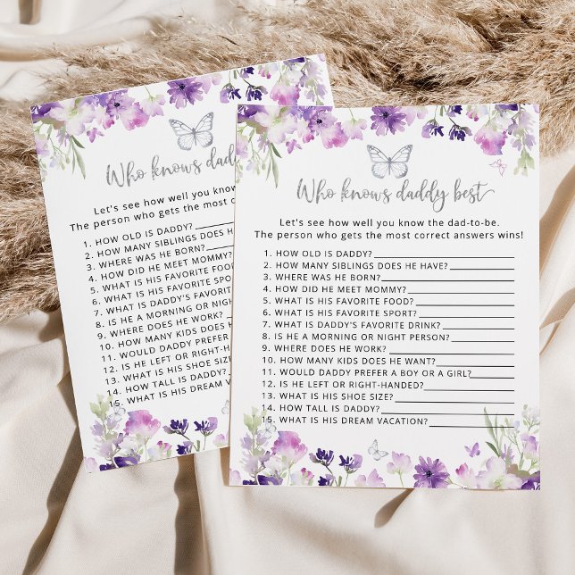 パパのゲームを知っている紫最高の銀蝶 (クリエイターアップロード済み)