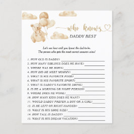 パパのゲームを知っ最高のているクマ