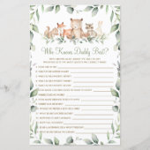 パパのゲームを知るウッドランドの動物最高のの緑 (正面)