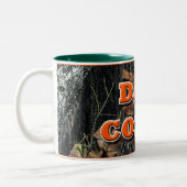 パパのコーヒー迷彩柄 ツートーンマグカップ (左)