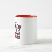 パパのコーヒー 禁止 マグカップ (中央)