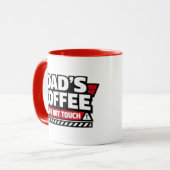 パパのコーヒー 禁止 マグカップ (正面左)