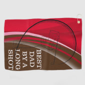 パパのゴルフゲー得ムがこのタオルで良い ゴルフタオル (横)