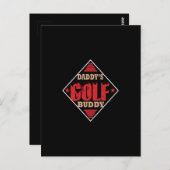 パパのゴルフ仲間 ポストカード (正面/裏面)
