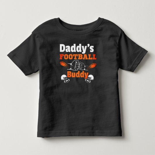パパのサッカーバディ トドラーTシャツ (正面)