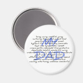 パパのシノニム マグネット (正面/裏面)