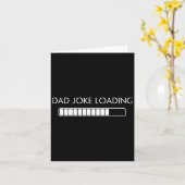 パパのジョークおもしろいパパのジョークShirt Faters Day カード (黄色い花)