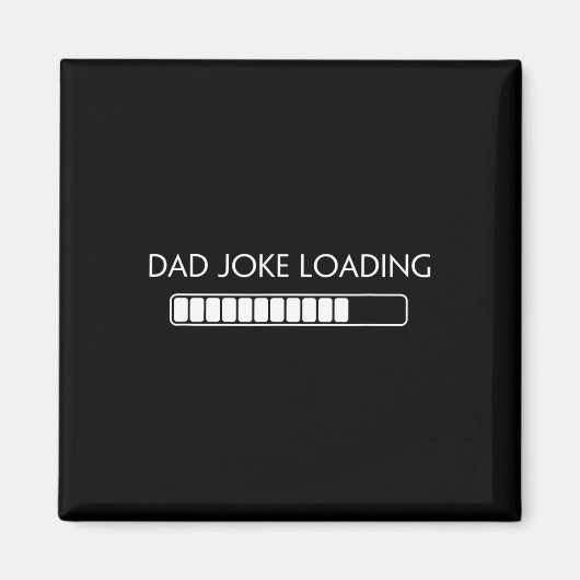 パパのジョークおもしろいパパのジョークShirt Faters Day マグネット (正面)