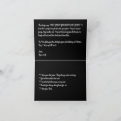 パパのジョークという名のカッコいいジョーク カード (内部)