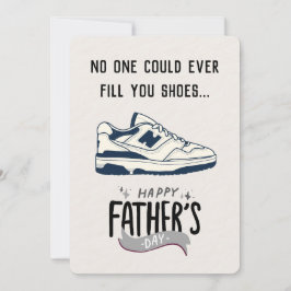 パパのジョークと新しい靴: 完璧な父の日 招待状