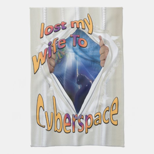 パパのジョークのキッチンタオル キッチンタオル (縦)