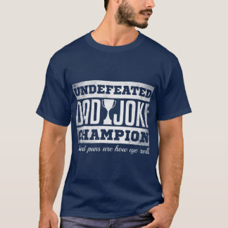 パパのジョークのチャンパおもしろいー父の日ギフト悪い Tシャツ