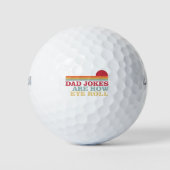 パパのジョークは目の転がパパのジョーク ゴルフボール (正面)