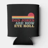 パパのジョークは目の転がパパのジョーク 缶クーラー (裏面)