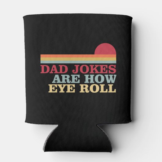 パパのジョークは目の転がパパのジョーク 缶クーラー (裏面)