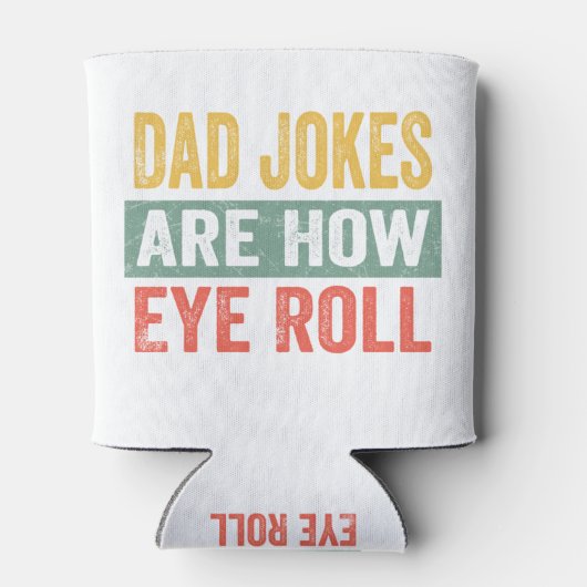 パパのジョークは目の転が前だ 缶クーラー (裏面)