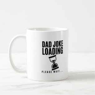 パパのジョークロード中 お待ちください 父の日 コーヒーマグカップ