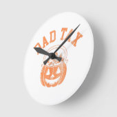 パパのジョーク ラウンド壁時計 (傾斜)