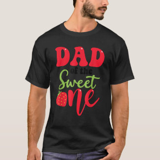 パパのスイートワンストロベリーサマーファースト誕生 Tシャツ