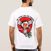 パパのスローガン Tシャツ (裏面)