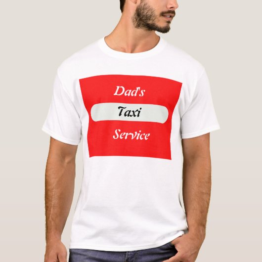 パパのタクシー Tシャツ (正面)