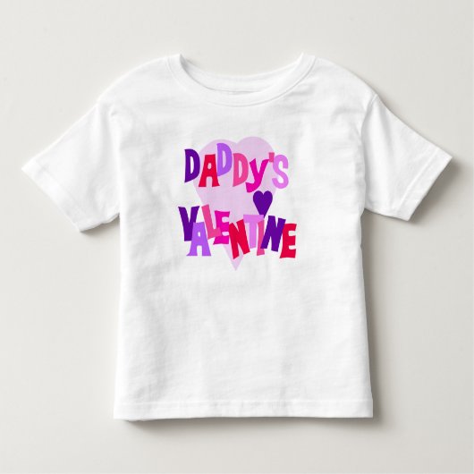 パパのバレンタイン トドラーTシャツ (正面)