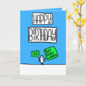 パパのバースデー・カード カード (黄色い花)