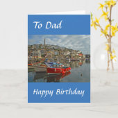 パパのバースデー・カード カード (黄色い花)