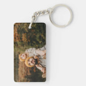 パパのパパハート写真コラージギフトの1つ キーホルダー (裏面)